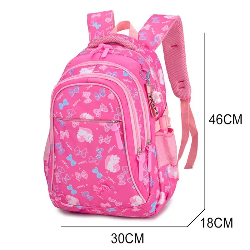 FREE SAMPLE Waterproof Children School Bags For Girls Printing School Backpacks New Travel Bag Schoolbag