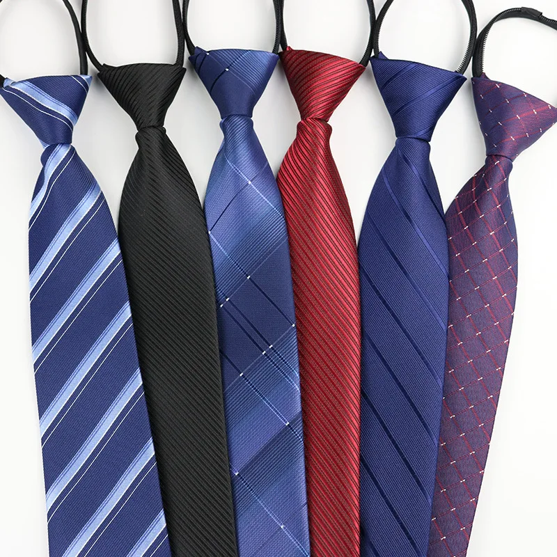 
 High Quality Silk Mens Neckties Fashion Accessories Mens Strip Plaid Plain Neck Tie Promotional Gift jacquard Necktie  