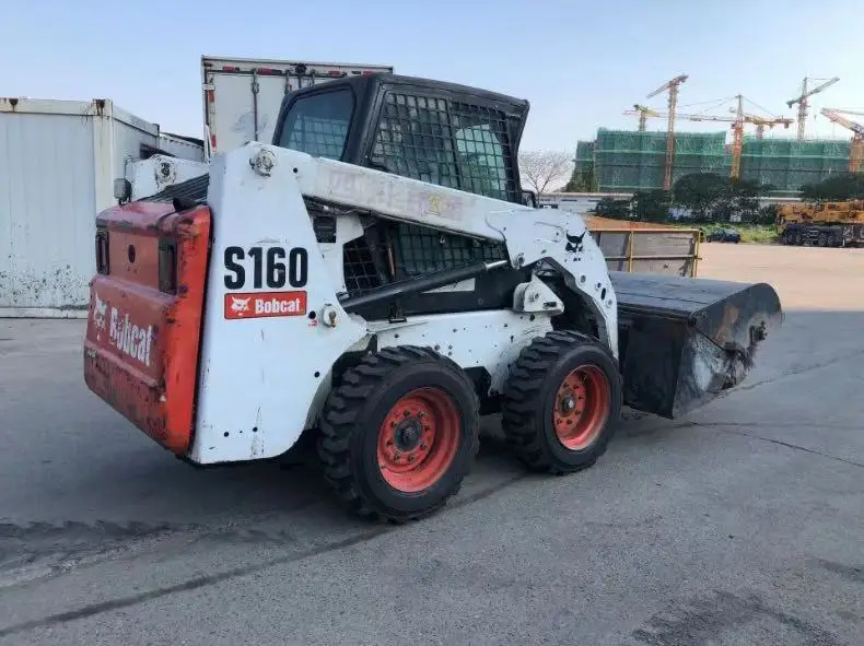 Хорошее качество б/у B0b погрузчик S160 для продажи Боб-погрузчик по