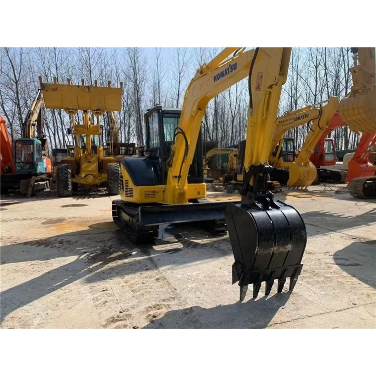 Good Condition used komatsu PC55 Excavator PC55mr Excavator  Made in Japan with bucket spare parts