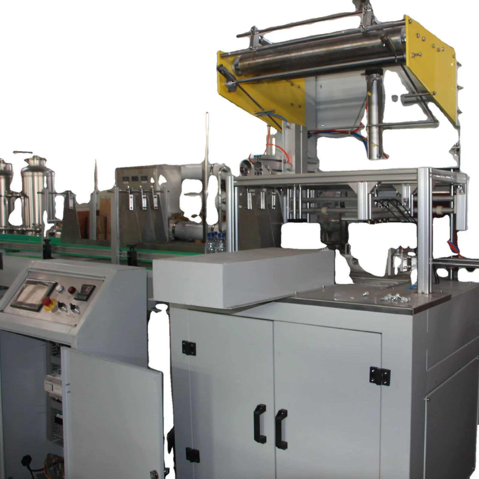 6000BPH Semi automatic shrink film packing machine