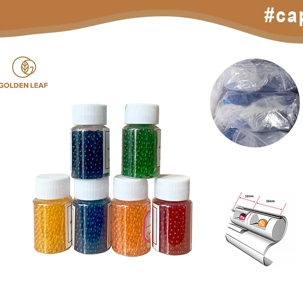 flavor pop bursting breakable capsule cigarette capsule for menthol flavor