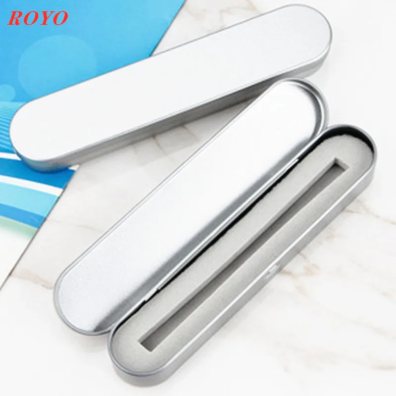 High quality 4 in 1 Pen Multifunctional  Logo with  iron case Light Up Pen Soft Touch Screen Stylus Led Laser Ballpoint Pen
