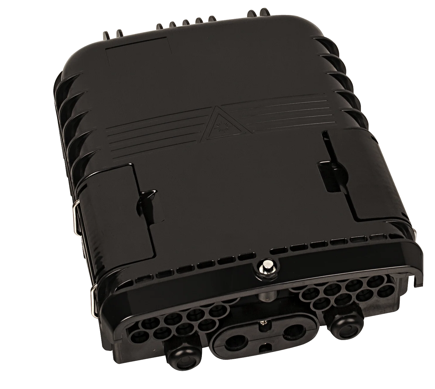 Outdoor IP68 FTTH 16 24 Core Wall Mounted Terminal Box Optical Fiber Splice Closure