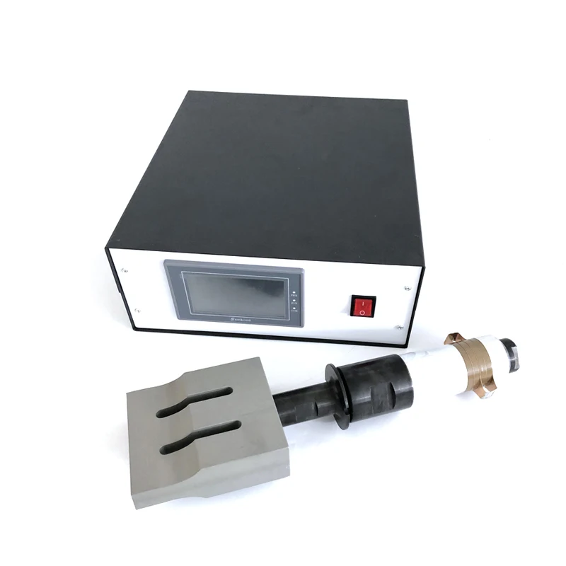 Высокопроизводительный Ультразвуковой сварочный генератор с автоматическим отслеживанием преобразователь и звуковой сигнал 110*20 мм для пайки из нетканого