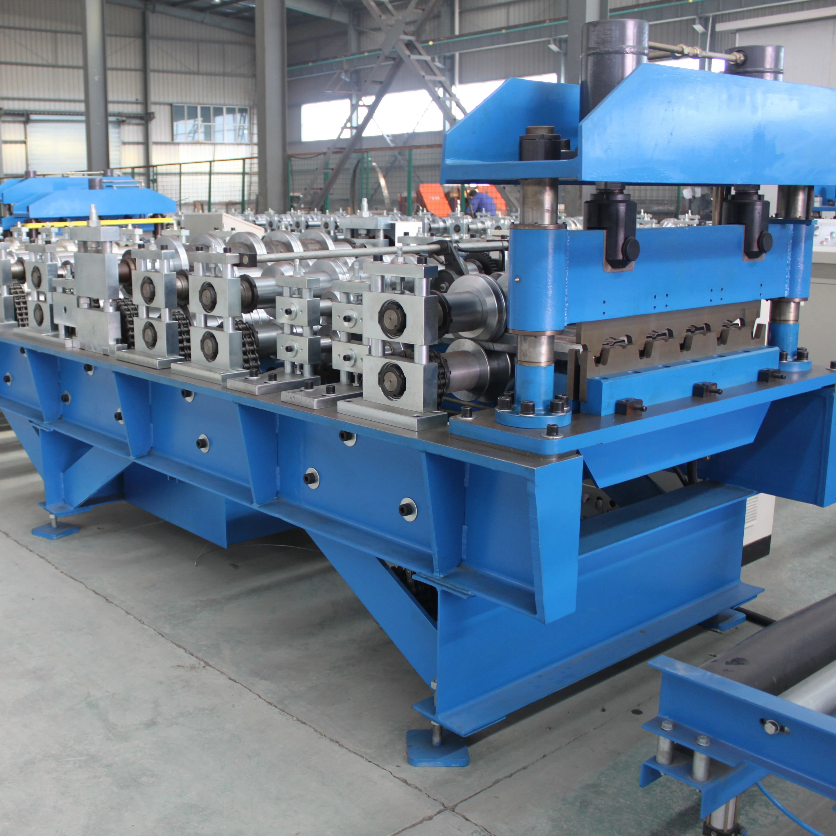 
single layer roof / floor decking profile cold roll forming machine 