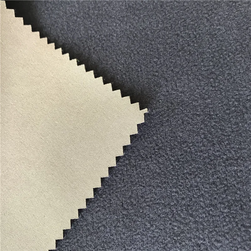 PS1/R5NR7-1 96% POLY+4% SPANDEX STRETCH 100D Poly fleece outdoor waterproof fabric for jacket