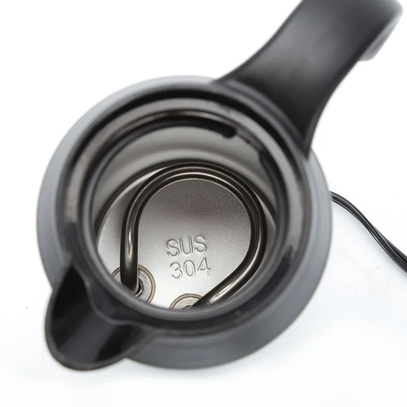 12V 24V Cigarette Lighter Plug Boiling Insulation Electric Heating Cup Kettle Stainless Steel Electric Car Kettles