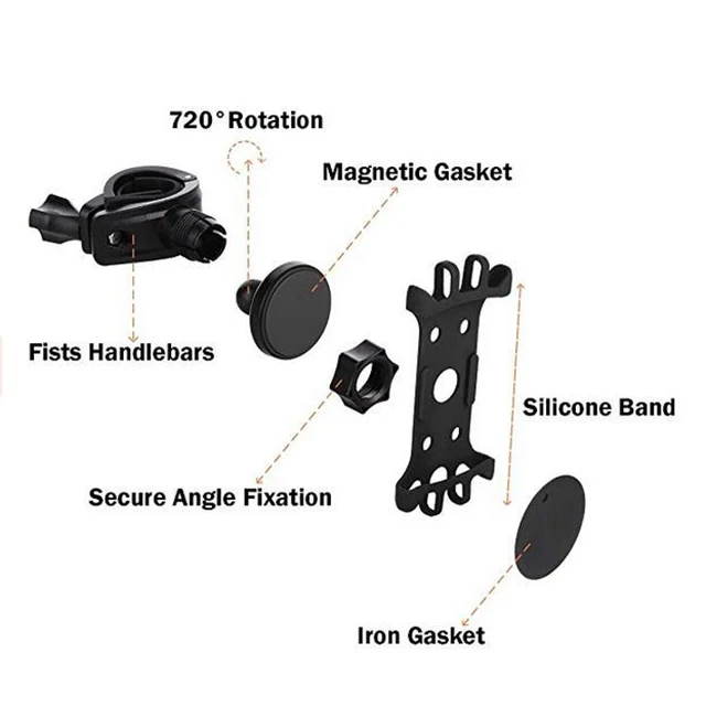 
2020 Magnet Bike Mount and Motorcycle Cell Phone Holder for any Smartphone GPS Mountain Road Bicycle Handlebar Cradle 2019 Magnet Bike Mount and Motorcycle Cell Phone Holder&nbsp; for any Smartphone GPS Mountain Road Bicycle Handlebar Cradle&nbsp;