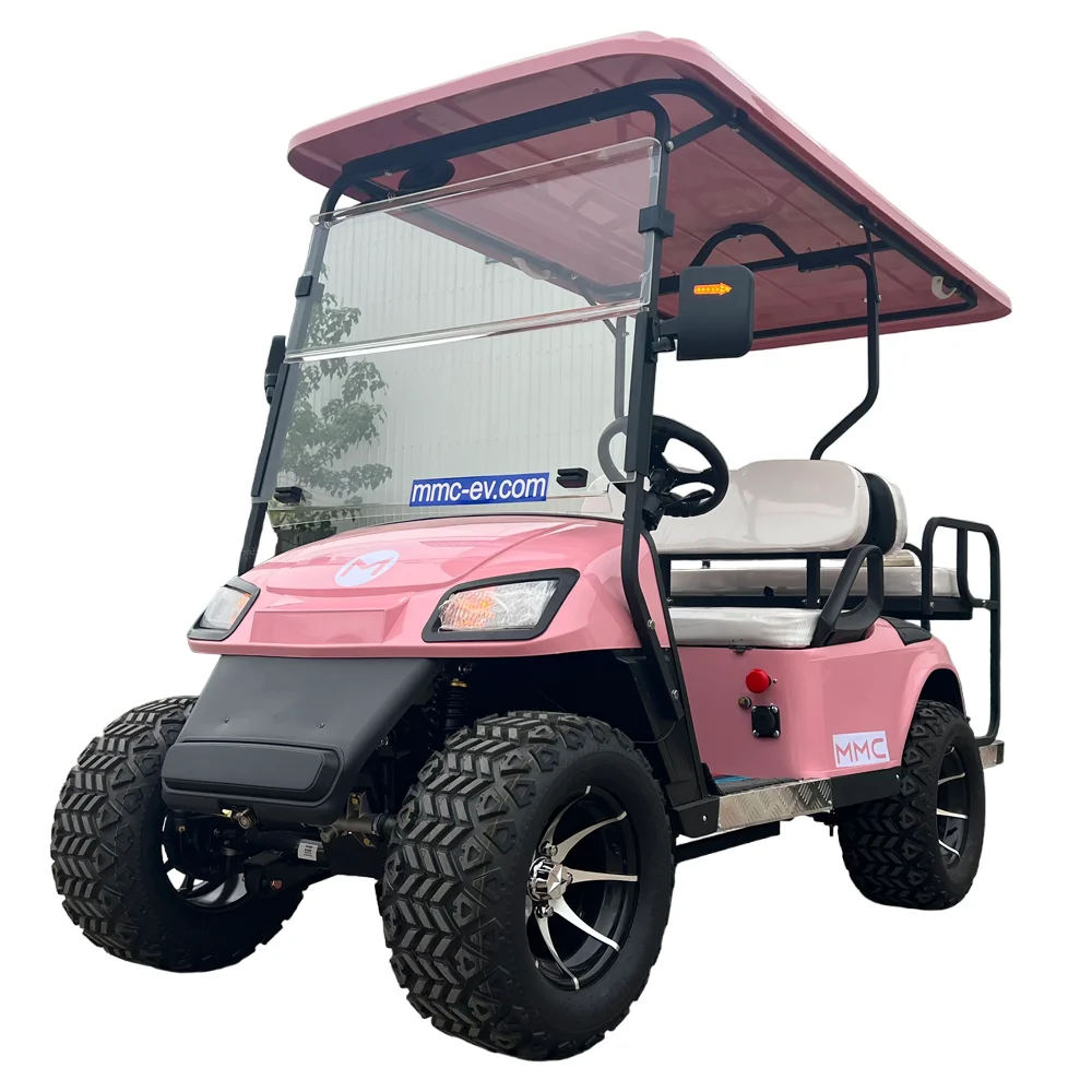 2024 Hot Sale 4 Wheel Electric 60 volt golf cart street legal 4 seater golf cart gas or battery powered Electric Golf Cart