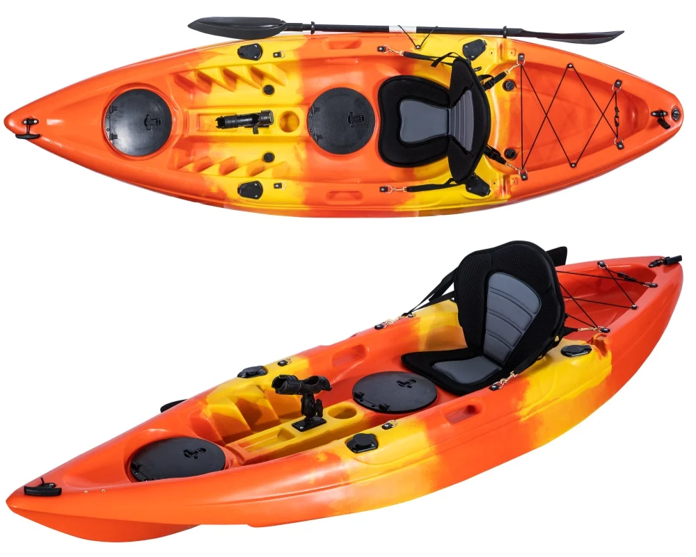 9FT lightweight Rowing Boats Fishing Kayak Wholesale With Good Stability