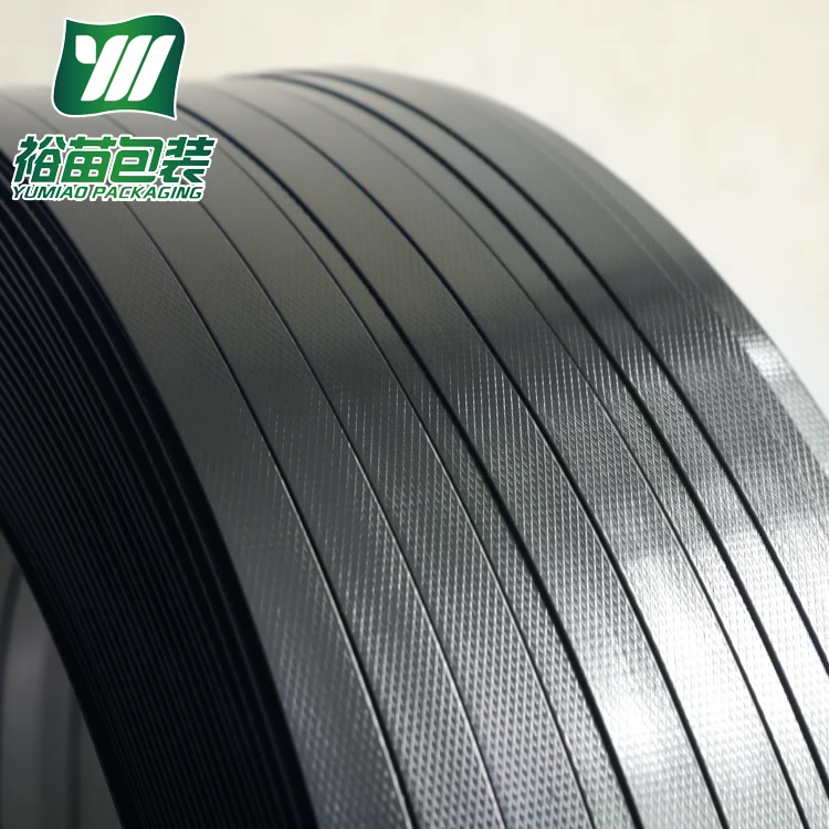 
16mm 18mm High Tensile Strength Green Embossed Plastic Packing Strap Belt PET Packing Strapping Band Roll 