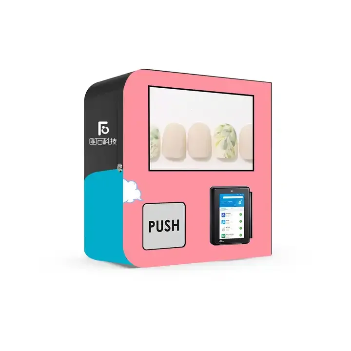 Smart Wear Finger Nail Patch Beauty Wall Mounted Vending Machine Purchase