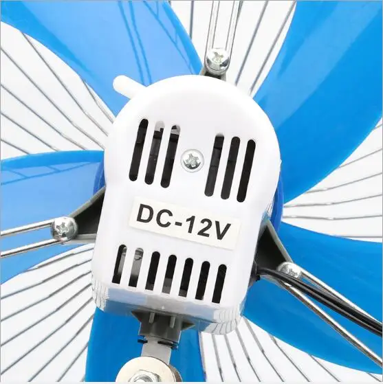 5PCS blade ABS material car interior cooling fan for car 12v car roof air fan