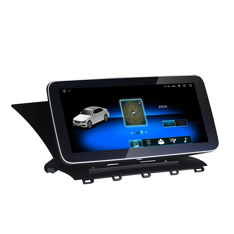 10.25/12.3 INCH FM WIFI Carplay Android Car Dvd Player Radio stereo for Mercedes Benz GLK 2013-2015 Car Video GPS navigation