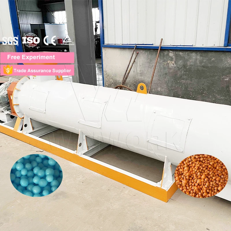 WINWORK Gypsum Powder Granulating Machine Sulfur Fertilizer Granule Making Machine Fertilizer Granulator Machine