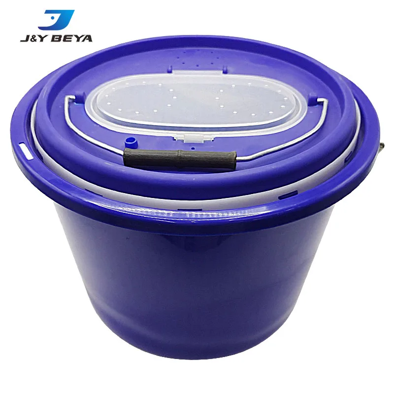 Live fish bucket molding hard shell with oxygen pump live bait box live bait road subcylinder