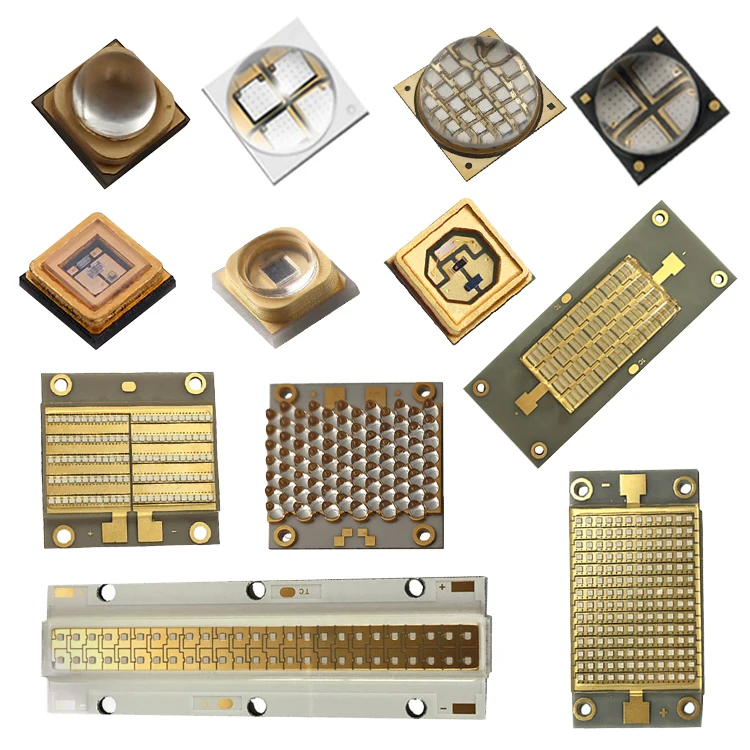 UVA UVB UVC LED Chip Customizable 3D Printer Use SMD 3535 3838 8025 Far Ultraviolet LED 222nm 254nm 265nm 310nm 365nm 405nm 10