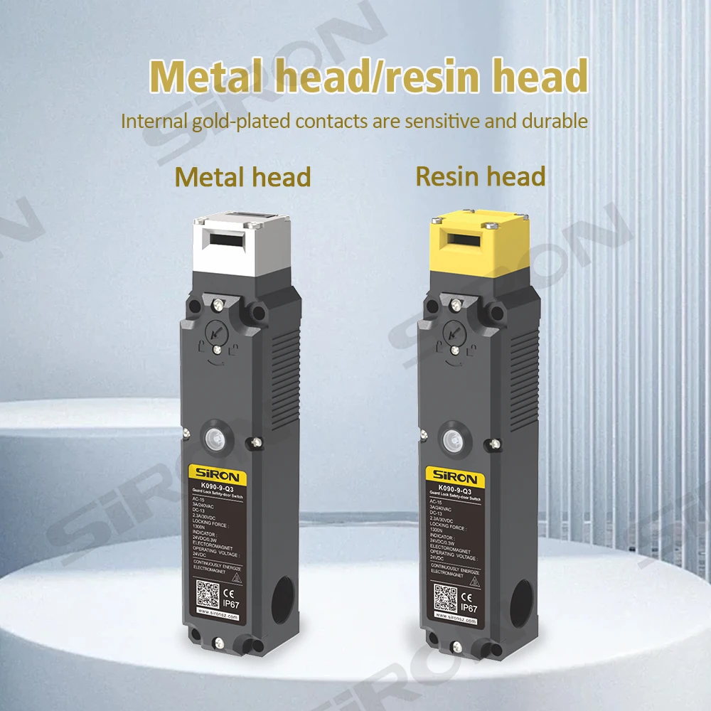 SiRON K090-9-Q3 NC NO Type Mechanical Electromagnetic Safety Interlock Switch