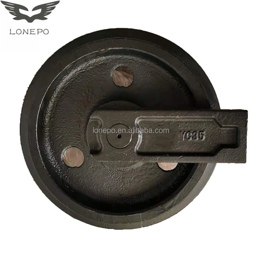 YUCHAI YC35 idler excavator front idler assembly