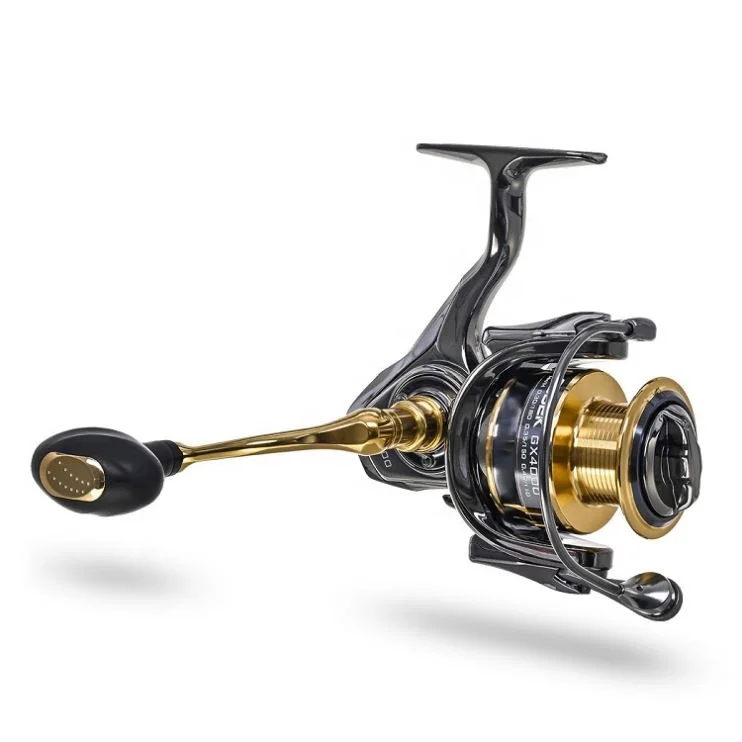 CASTSOON Color Box Spinning LEFT Hand 1000-5000 Series 24 Hours All Metal Wire Cup Fishing Reel Gx1000-5000series Max Drag 7.5kg