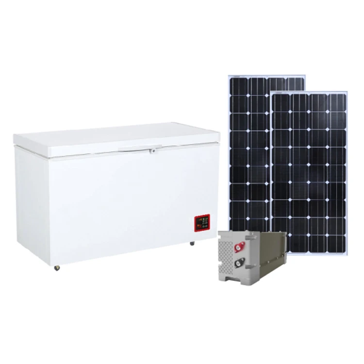 
308L 12V DC 24V DC Solar Powered Solar Freezer Solar Fridge 