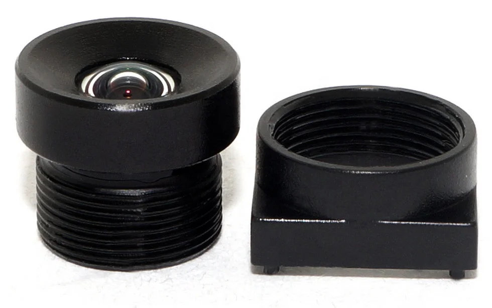 wide angle Dfov 120 degree m12 8mm cctv lens for small camera fixed focus Body Camera Lens for security