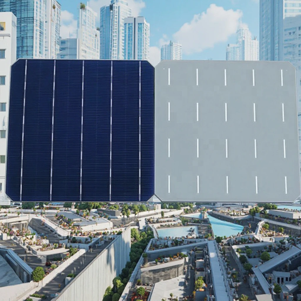 High Efficiency a Grade 5BB Mono Solar Modules 156.75mm with PERC Technology Made from High Quality Monocrystalline Silicon