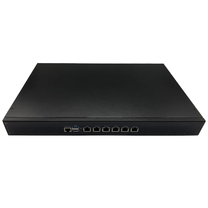 Производитель брандмауэра Intel i211 сеть Cerelon J4125 6 * RJ45 гигабитный Ethernet порт стойка 1U промышленный сервер