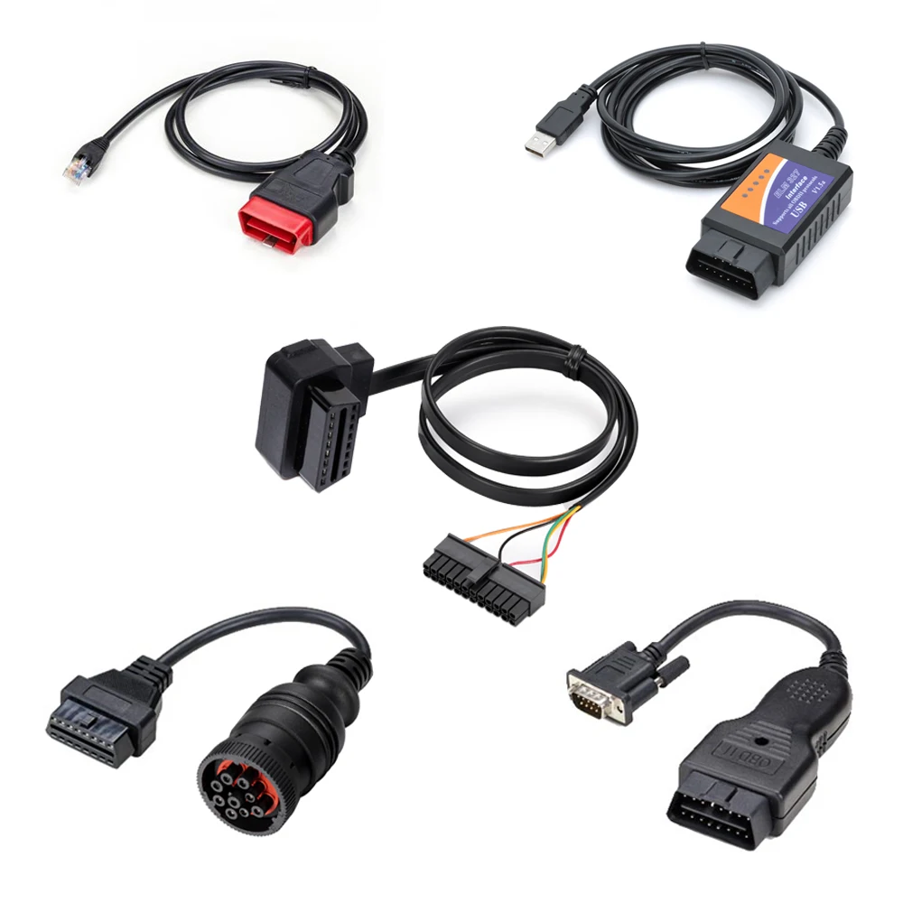 Автомобильный gps-трекер obdii obd2 электрическая розетка разъем питания штекер гнездо открытый db15 корпус j1939 rj45 usb к плоскому кабелю ii