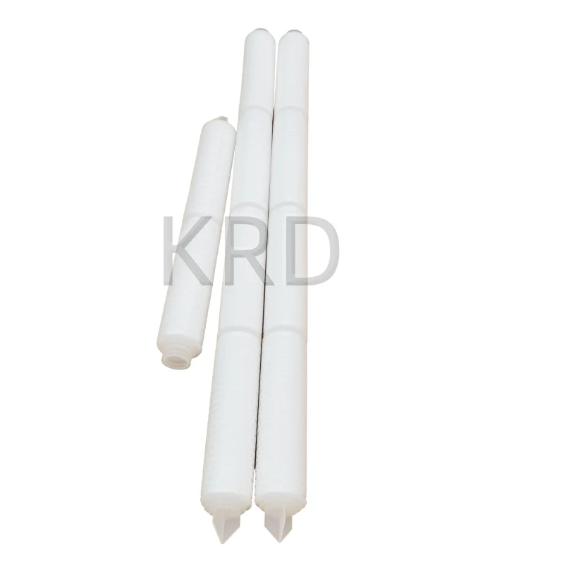 Filter manufacturer 022/0.45/0. 5 micron 10 inch PP/PES/PTFE pleated membrane water filter cartridge