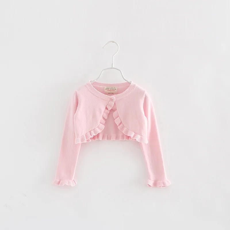 bu flower girl white red sunblock cotton cardigan kid wedding party  cloak  bridal shawl bolero