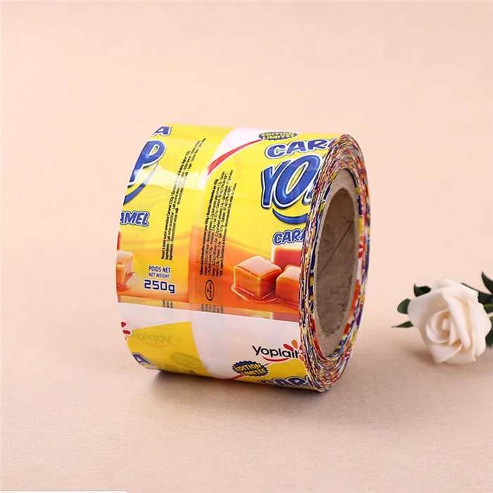 Sealing Packaging Aluminum Foil Food Grade Plastic Rolls Transparent Stock Snack Scrap Packing Pouch Sachet Bag opp Film Roll