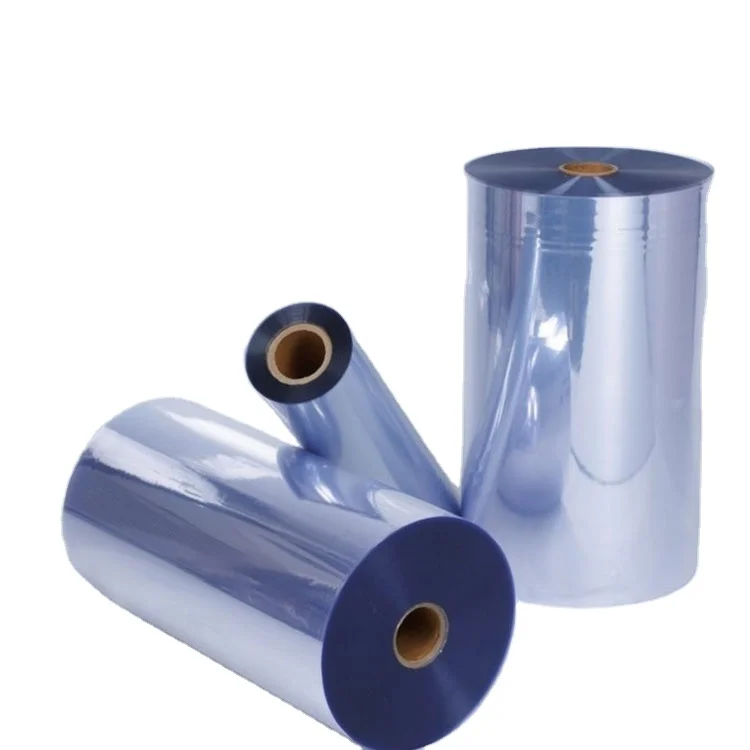 
hot selling transparent pvc rigid film PVC Plastic Film for thermoforming 