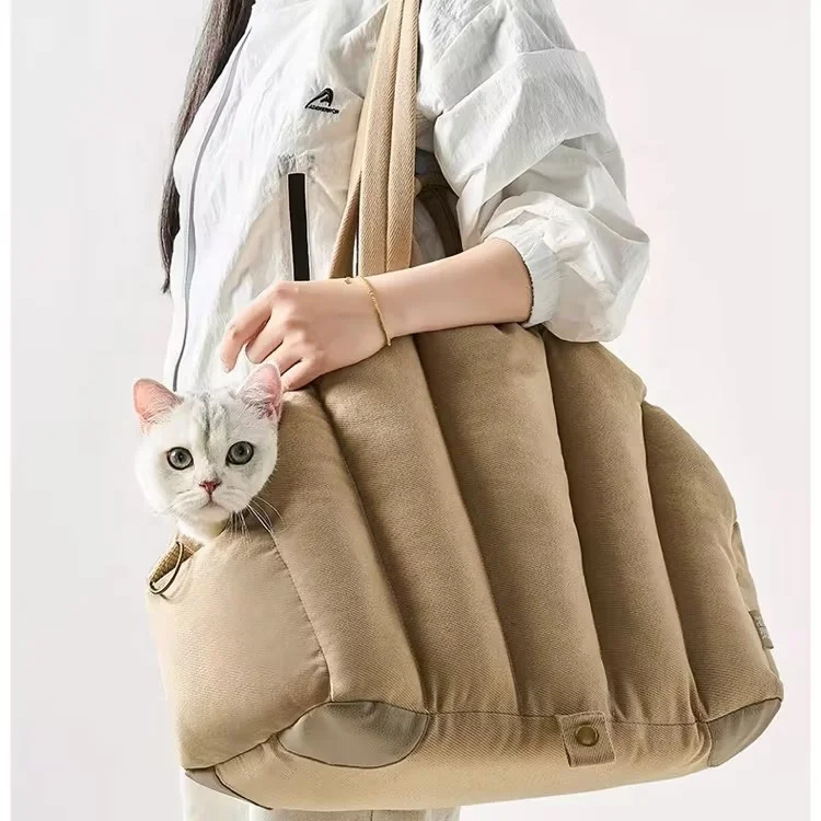 Multifunctional Pet Carrier Bag & Dog Car seat with Safe Belt & Dog leash, Pet Travel Bag, Removable Portable Cat Puppy Bag