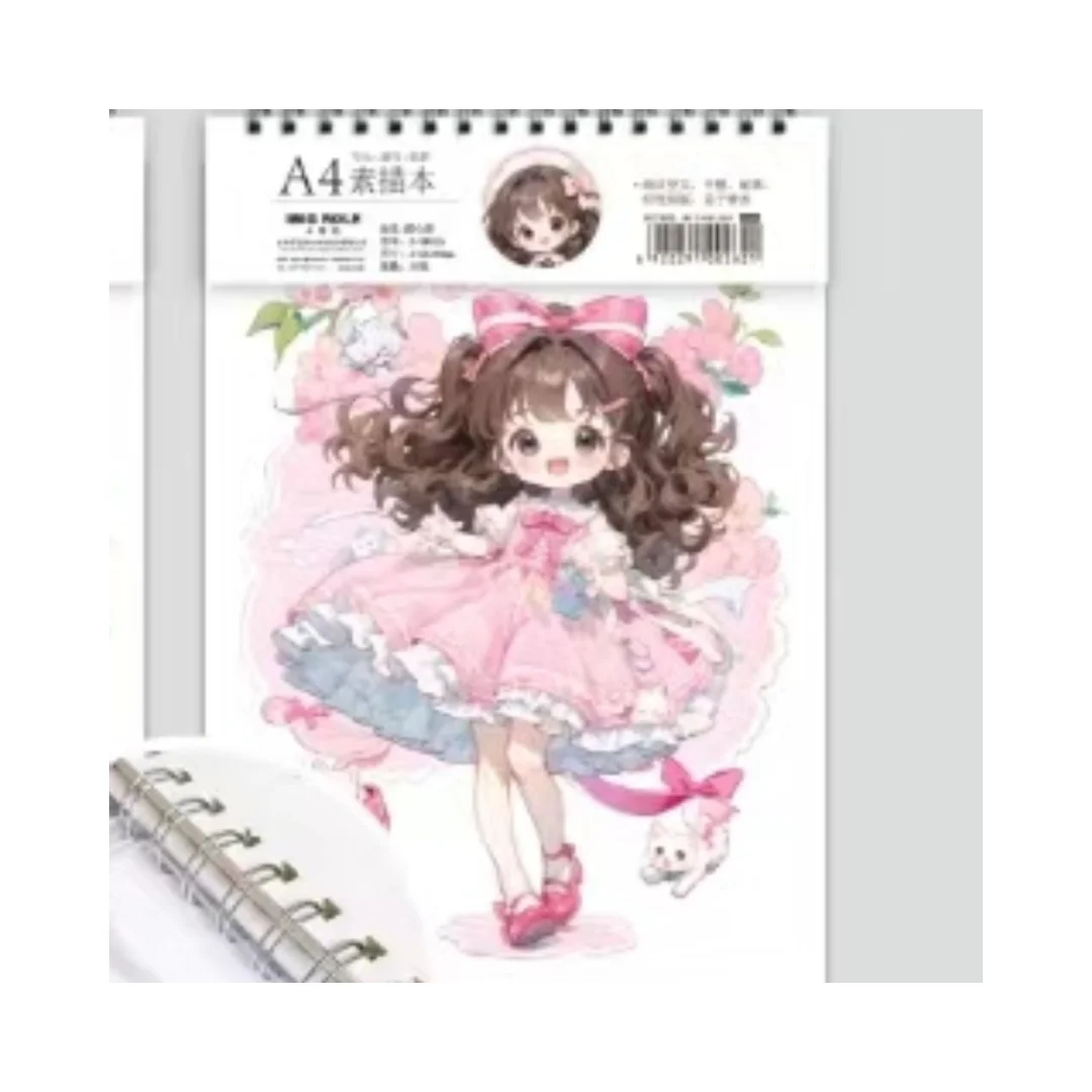 Альбом для рисования милого пирога A4 студенчества ручной и настраиваемый