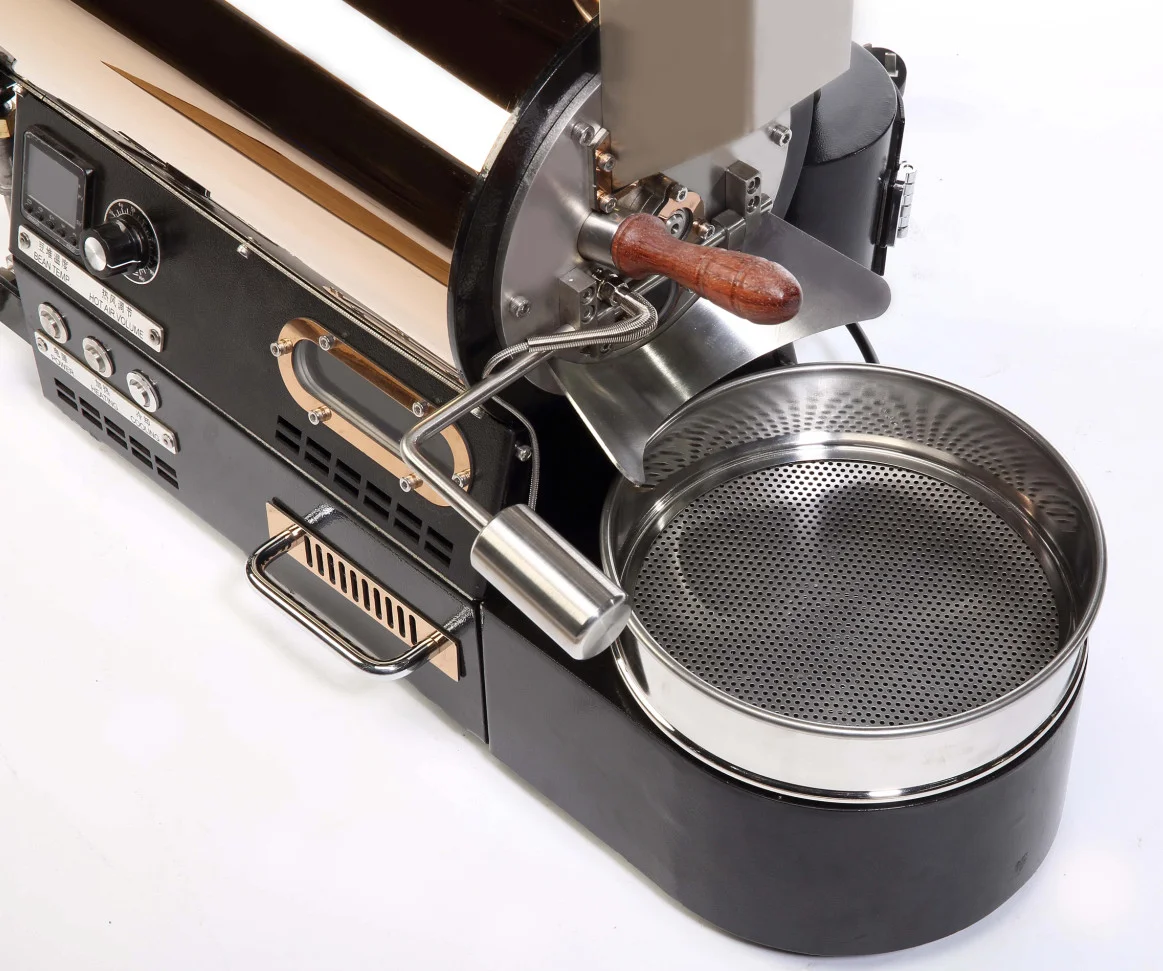 Wintop Commercial Coffee Roaster Machine Stainless Steel Half Hot Air Coffee Roaster Machine 300g Household Coffee Roaster