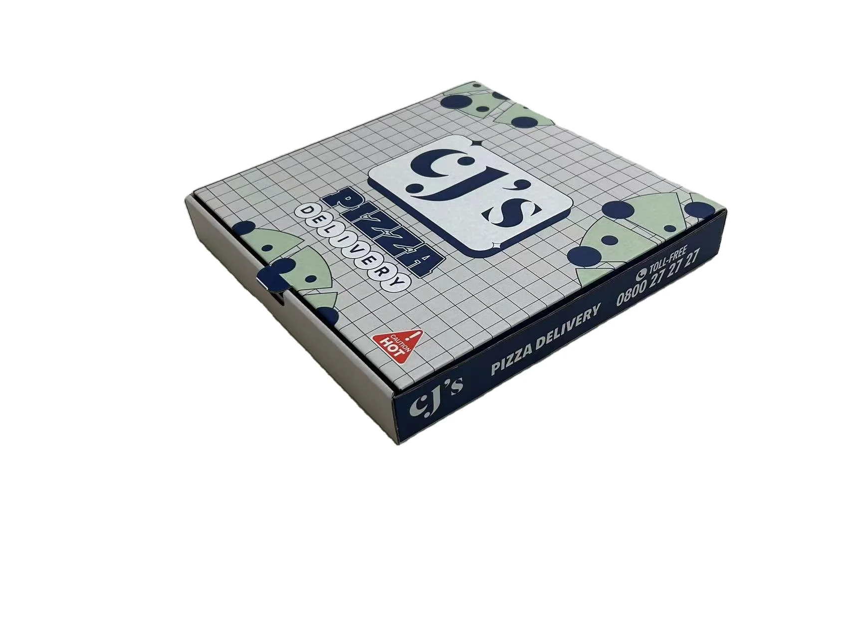 Custom Print pizza packing box 9 inch pizza box cardboard box pizza