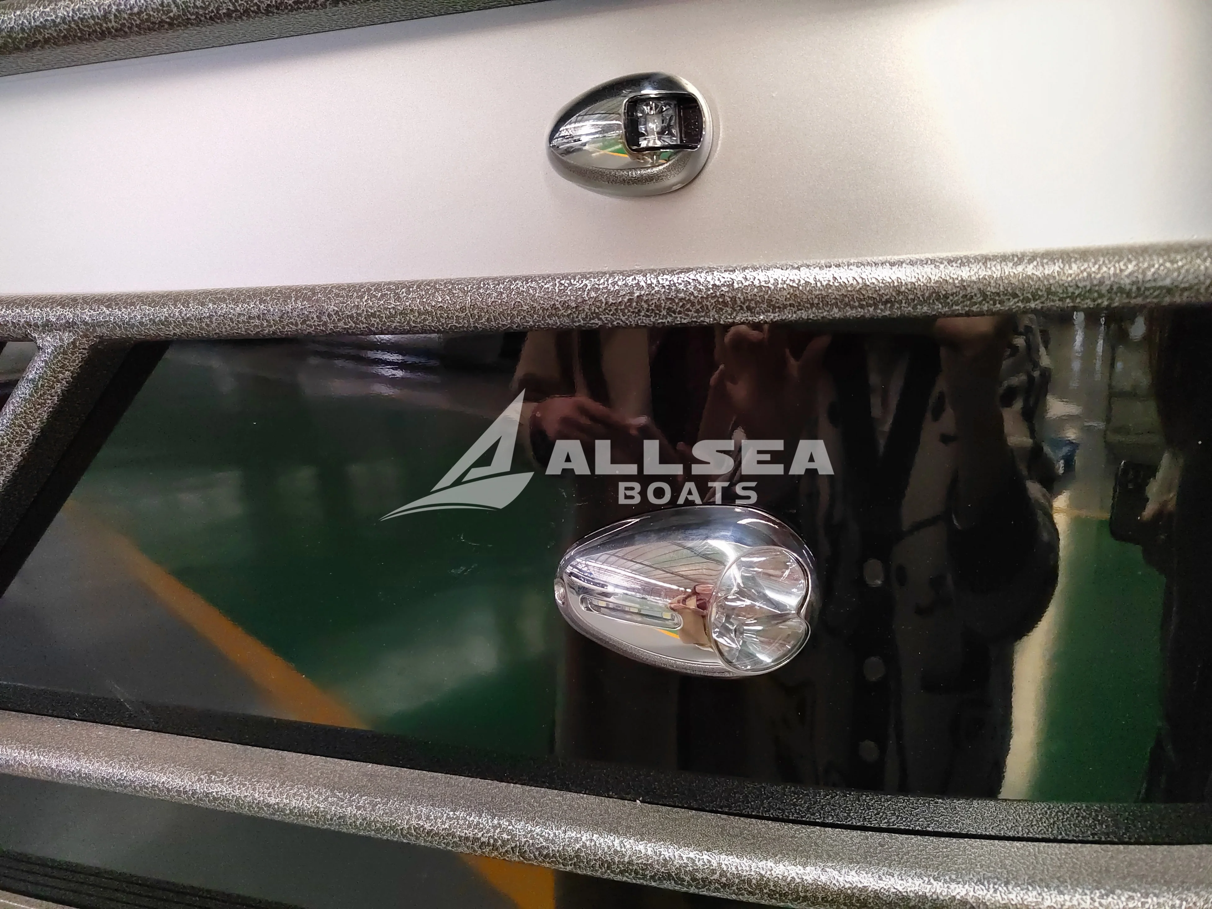 Allsea 23FT морская алюминиевая лодка Tritoon понтонная для рыбалки праздничная продажи со скоростными понтонами