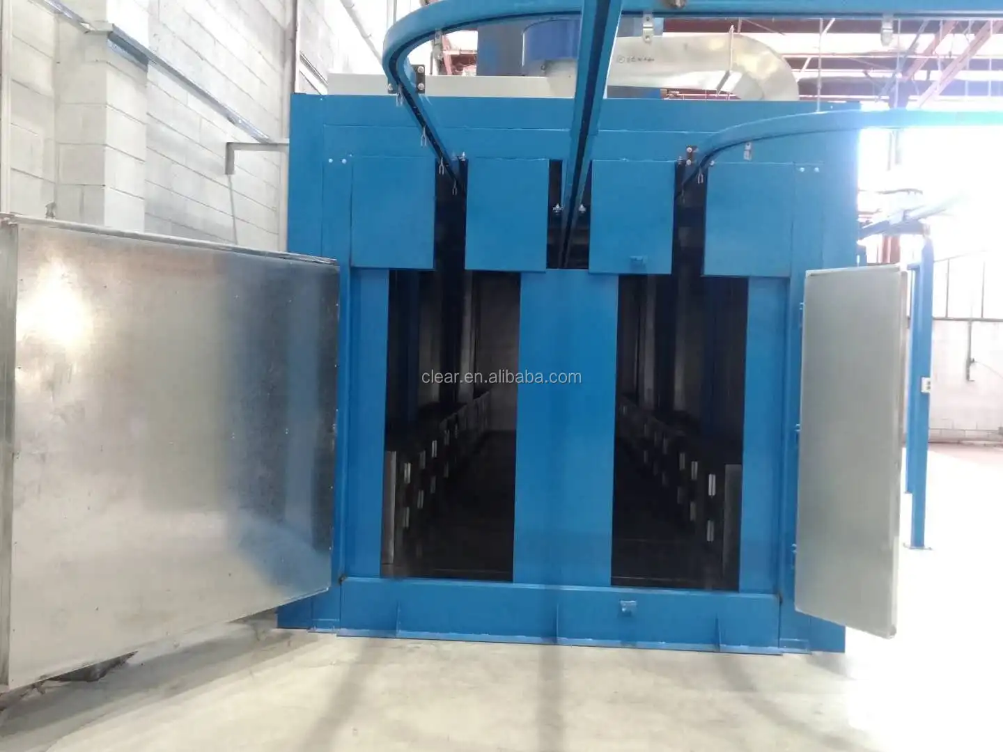 Oven for powder coating line with CE