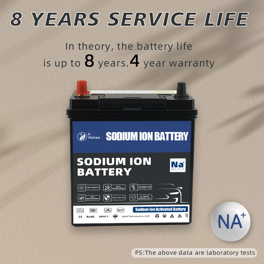 Marine Application Cranking Sodium Ion Battery 12V 70Ah Battery