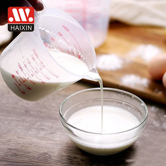  Haixing пластиковых мерных стаканчиков 0.25L с угловыми сцепление без добавления бисфенола А
