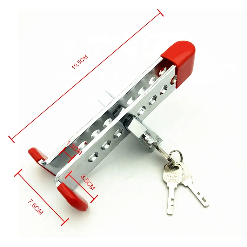 Защитные аксессуары, Педальный тормоз, противокражный металлический тормоз, Педальный замок сцепления для автомобиля