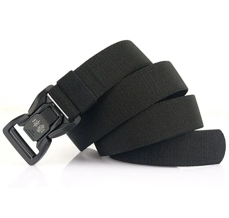 Alfa Quick Release Belt For Men Woven Braided Belts Mens Belt Casual Knitted