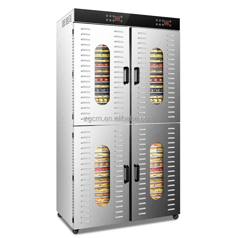 Hot air circulation fruit vegetable meat tray dryer dehydrator