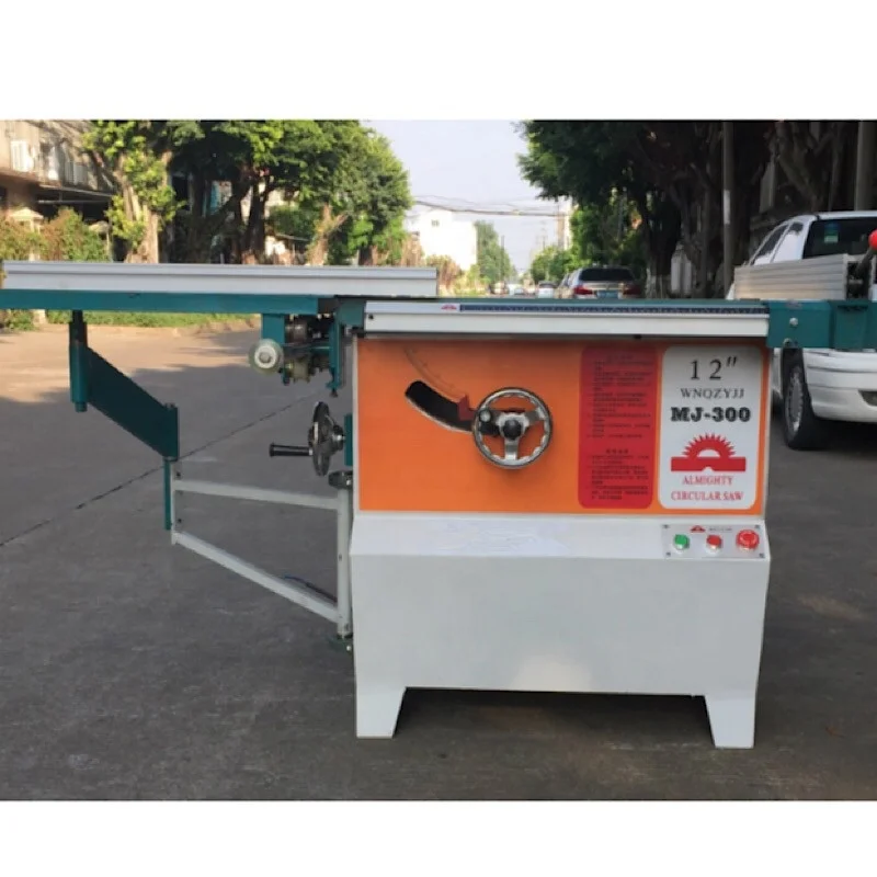MJ300 Almighty sliding table circular saw with mobile workbench woodworking circular saw