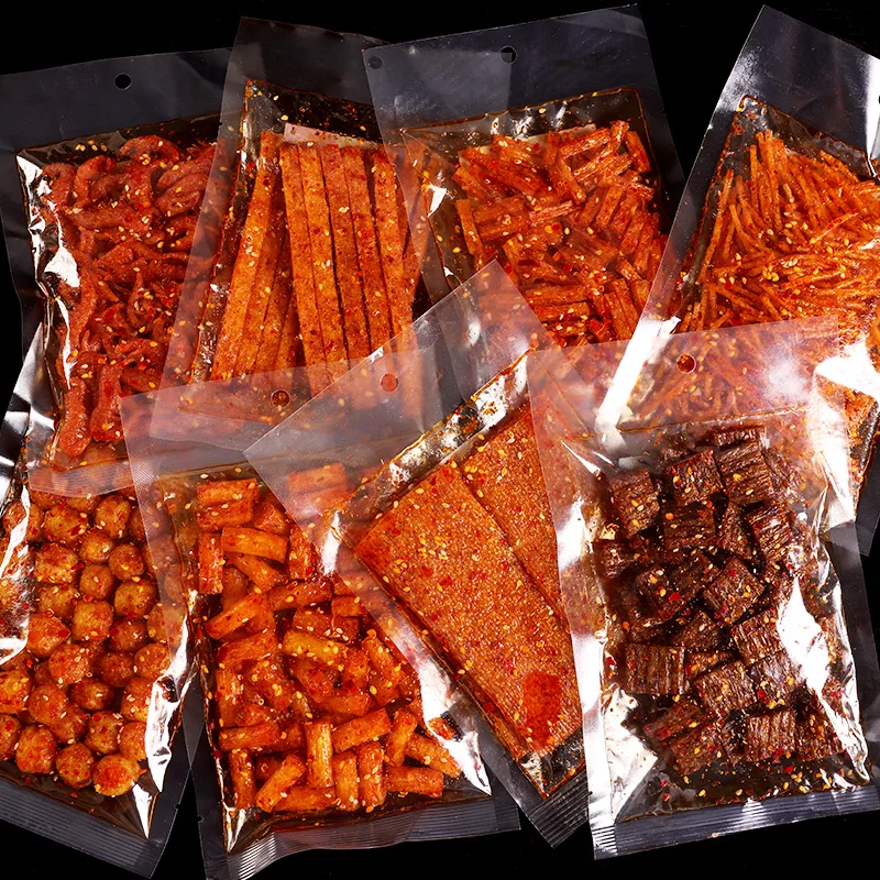 Healthy Exotic Spicy Slice Gourmet Food Snack Latiao Snack Spicy Making Machine Spicy Strips Spicy Gluten Stick Machine