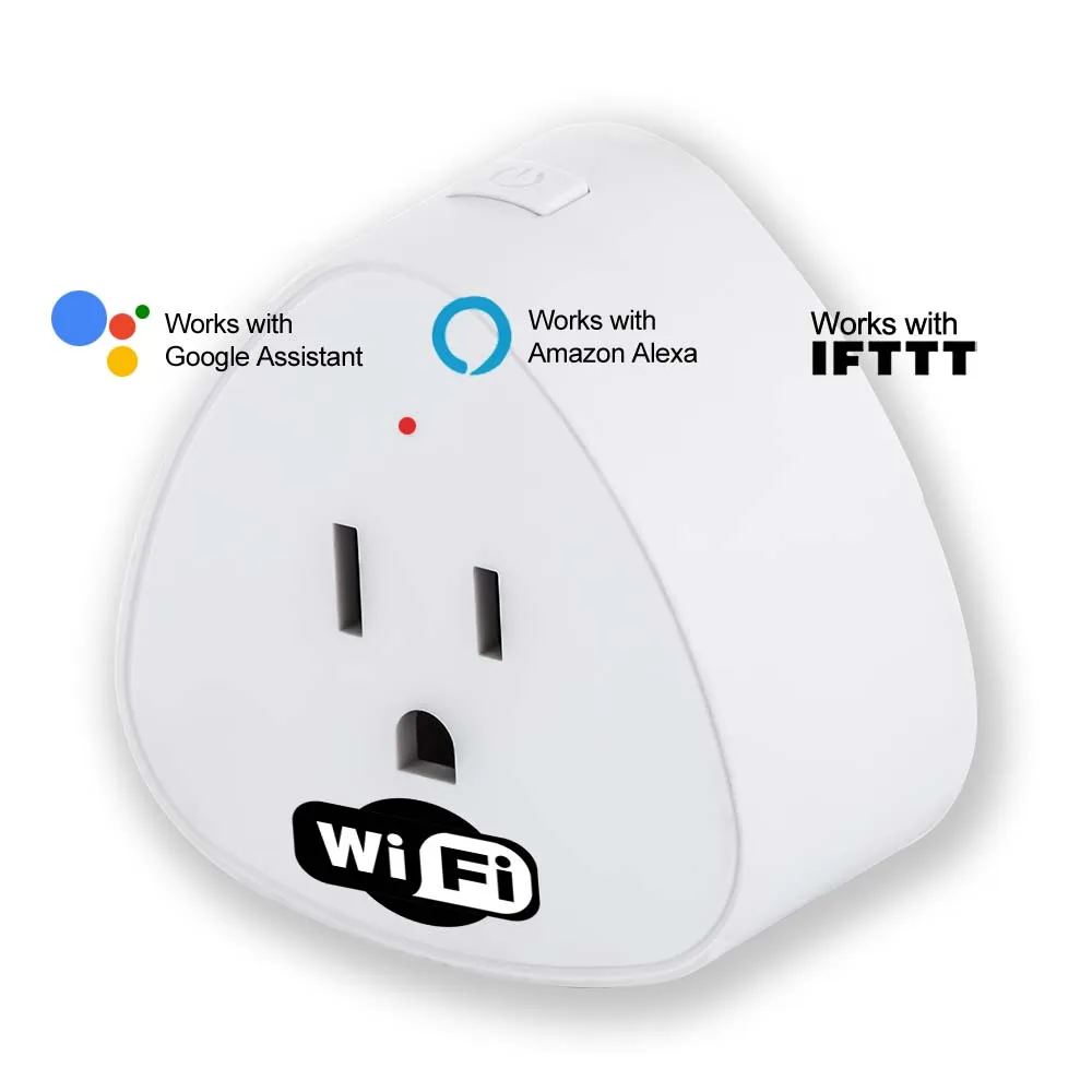 
10A Mini WiFi Smart Plug USA Canada Mexico Japan Support Amazon Alexa Google Assistant Multi 220v 110v Plug Socket ESP8266 