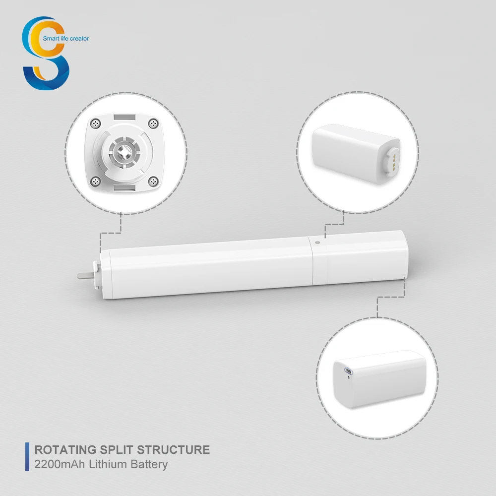 Smart Electronic Automatic With Remote Higher Cost Performance Noiseless Mp43 Curtain Roller Motor Google Home