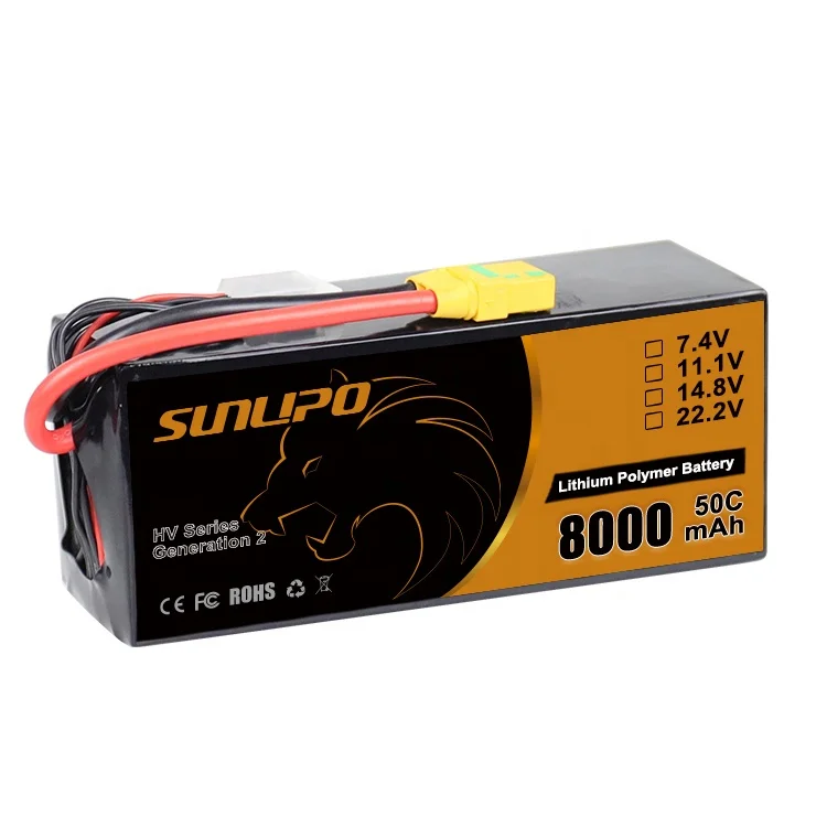 OEM 6S UAV lipo battery 22.2V 50C 60C drone batteries 4000mAh 5000mAh 6000mAh 8000mAh drone battery for Helicopter and UAV